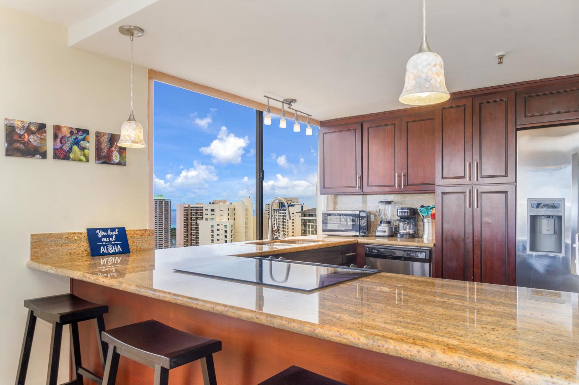 檀香山Hawaiian Monarch Penthouse 402公寓 外观 照片