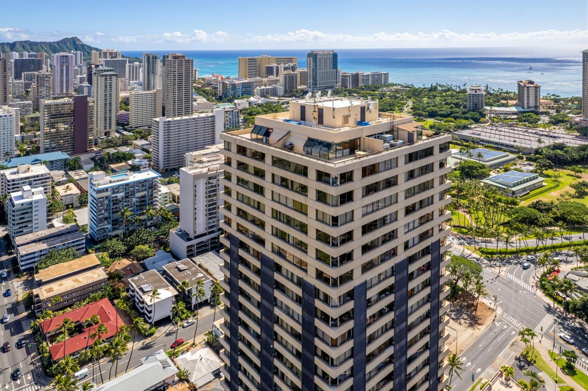 檀香山Hawaiian Monarch Penthouse 402公寓 外观 照片