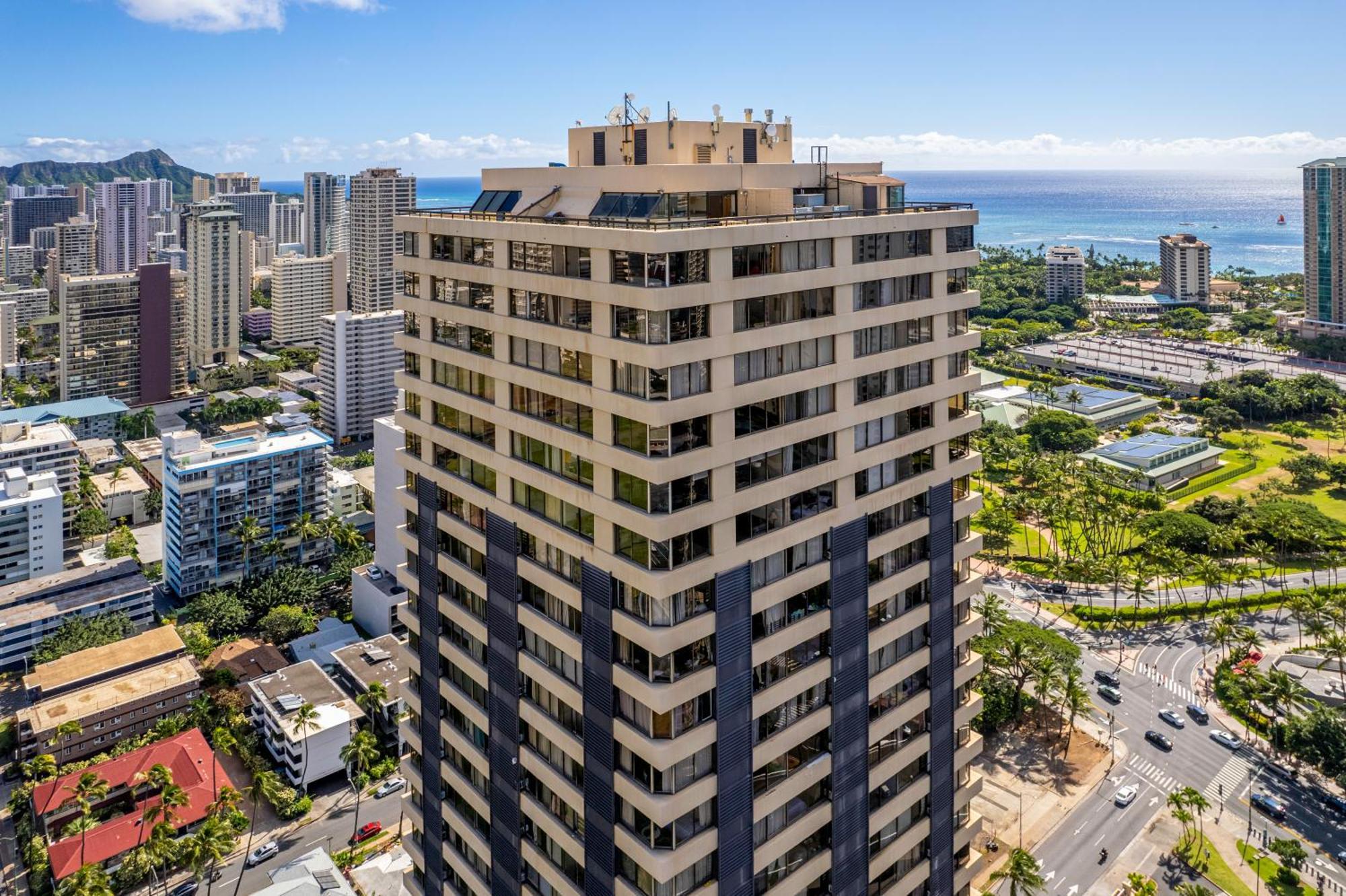 檀香山Hawaiian Monarch Penthouse 402公寓 外观 照片