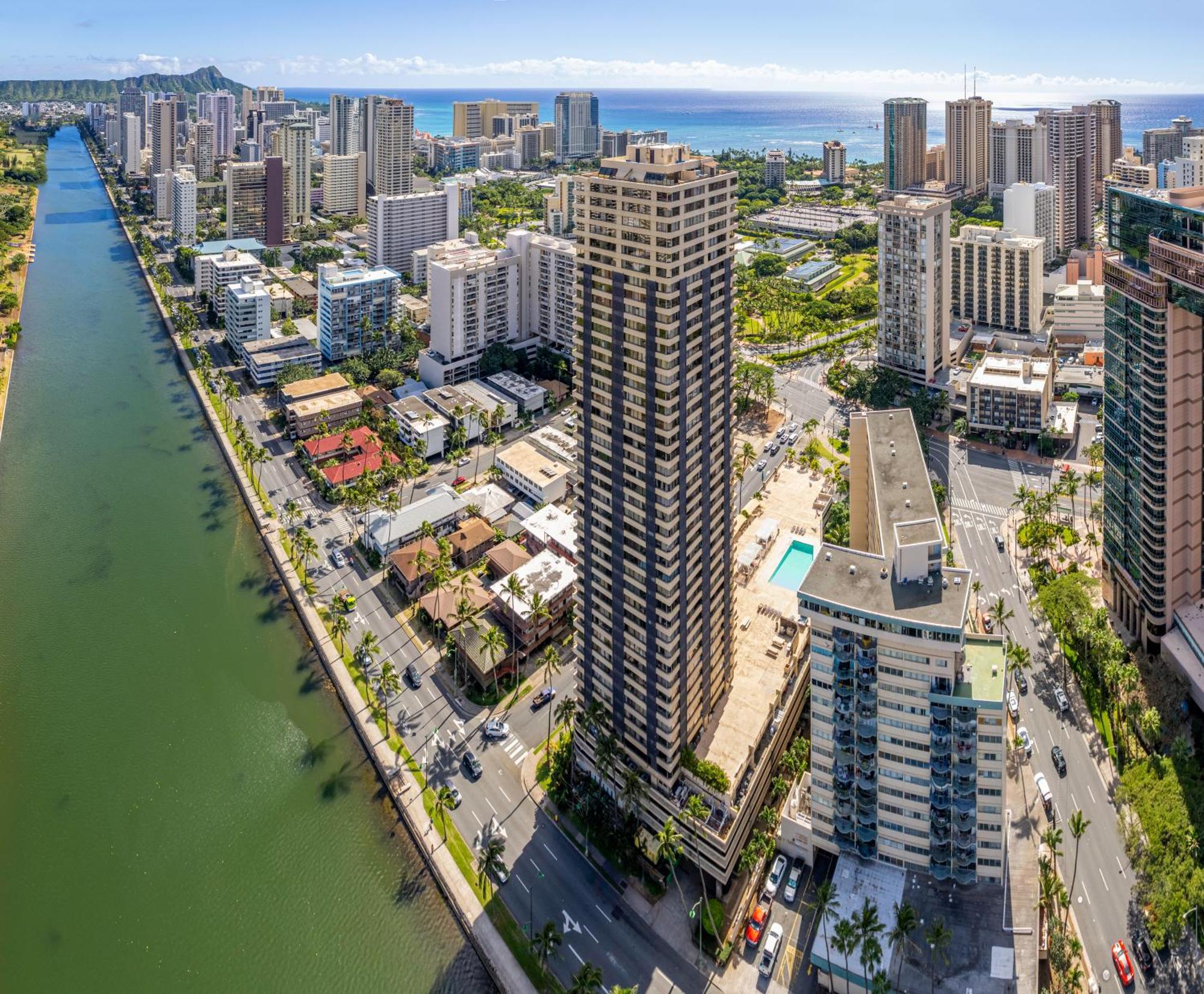 檀香山Hawaiian Monarch Penthouse 402公寓 外观 照片